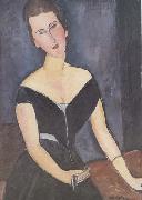Amedeo Modigliani Madame Georges van Muyden (mk38) oil painting on canvas